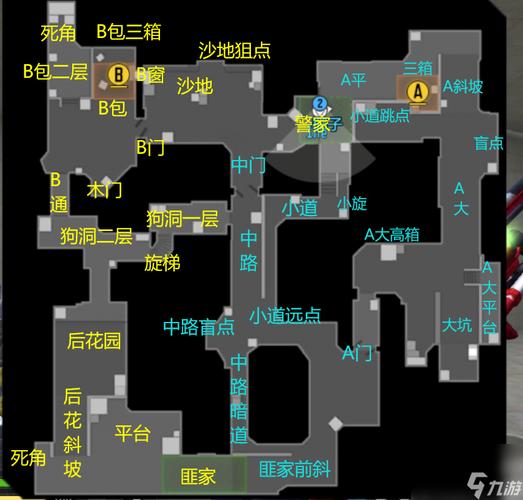 穿越火线枪战王者黄金之国B包点攻略:深入解析守点策略